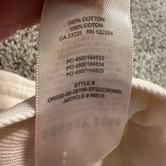 SUNDAY BEST Women's Dustin Low-Flare Jeans Size 10 In Unbleached - Picture 9 of 10